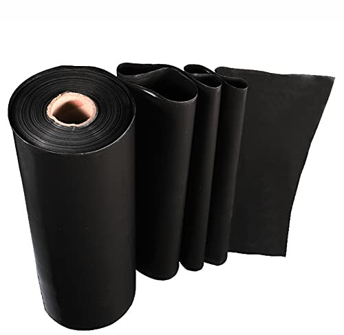 MENG HDPE Teichfolie Langlebig Reißfest Gartenteichfolie Schwimmteich Folie Teichplane 2x2m 3x4m 5x5m Teichhäute Für Wassergärten Teichwerkplan