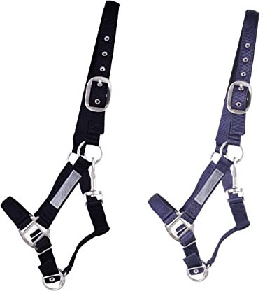 NETPROSHOP Sicherheitshalfter Weidehalfter gepolstert Größe Pony, Cob, Full, Groesse:Full, Farbe:Schwarz