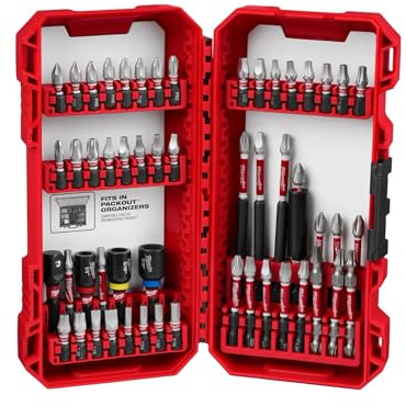 48-32-4010 Milwaukee Shockwave Impact Duty Driver Bit Set 54Pc