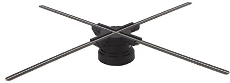 FTVOGUE Macchina Pubblicitaria 3D, Proiettore Ologramma 3D Display da 70 Cm Risoluzione 1600x832 832 LED WIFI Macchina Pubblicitaria con Ventola Ologramma 3D, Videoproiettori (Spina