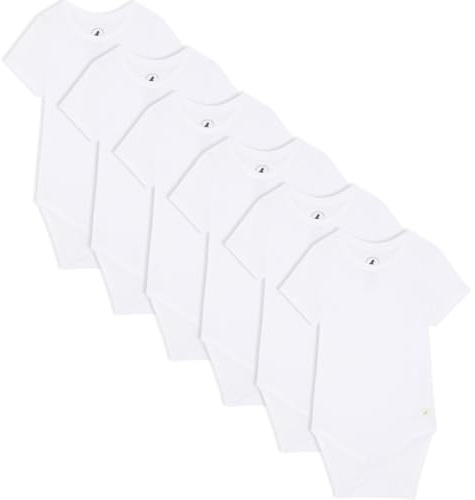 Bramble & Bear Confezione da 3/6 Body a manica corta/Lungo per bambini - Body unisex in cotone biologico per bambini da 0 a 3 anni