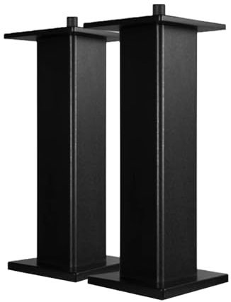 Generico Supporto per Altoparlante, Vassoio 280x240mm Supporti per Altoparlanti, Colonna da Pavimento 165x165mm 2 Pezzi Supporti per Altoparlanti, per Home Theater Prestazioni Professionali Registraz