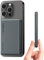 Kuulaa MagSaf Powerbank 10000 mAh, 20 W Ultra Thin Power Bank, Magnetic External Battery, Wireless External Battery MagSafe Only Compatible with iPhone 16 Pro Max/Pro/15/14 Pro Max/Pro/13/Space Grey