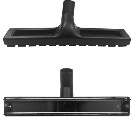 Central Technology Systems 355mm Wide Universal Vacuum Hard Floor Brush Tool - 32mm Fit for Numatic Henry, Hetty, Vax, Hoover & More - Durable Replacement Nylon Brush Attachment Head with Wheels