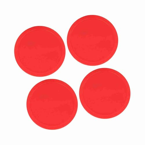 Dischi da Hockey in Plastica Durevole Leggero Facile da Usare per Tavoli Attrezzatura da Gioco Sostituzione Perfetta per Bambini e Adulti Adatto per Tavoli Domestici (Grande (82 mm))