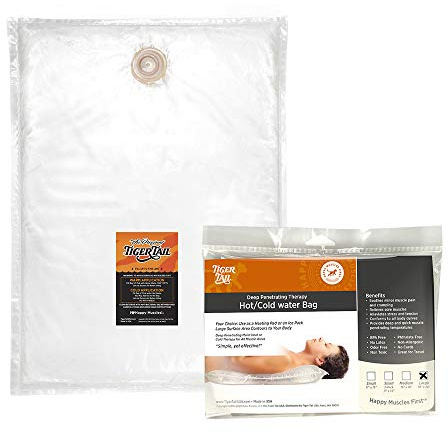 HydroHug DrySoak - Almohada de terapia de agua caliente, gran capacidad de 5 galones, calefacción de 21 x 23 pulgadas, superficie de enfriamiento, bolsa de terapia de calor profundo y frío para alivio
