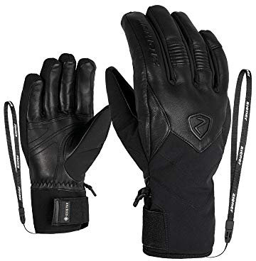 Ziener Damen KABIRA GTX PR Ski-Handschuhe/Wintersport | Wasserdicht, Atmungsaktiv, Sehr Warm, Gore-tex, Primaloft, Black, 6