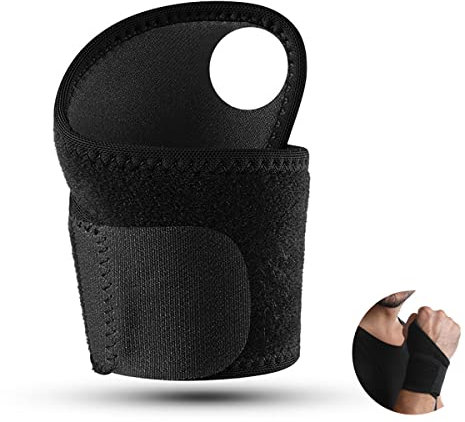 2 Stück Handgelenkschutz für Krafttraining, Handgelenkbandage, Handgelenkbandage, Handgelenkbandage für Krafttraining und Gewichtheben, Handgelenkschutz