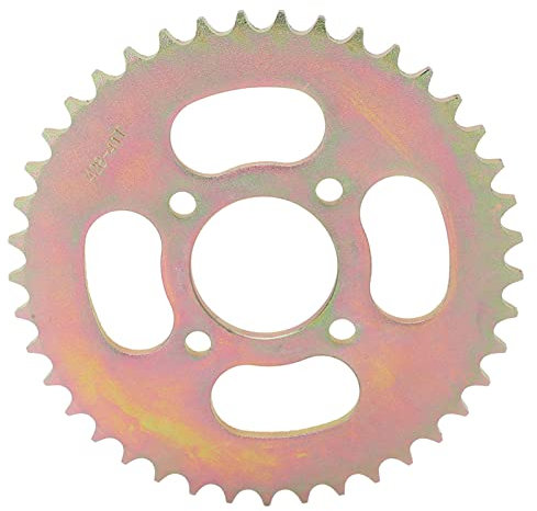 Pignon de Chaîne Arrière 428 41T 41 Dents Pignon Arrière Pignon en Acier Remplacement de Pignon D'entraînement Arrière pour Bricolage ATV Moto Légère