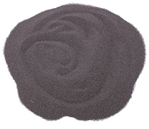 Brown Aluminum Oxide 1KG Aluminum Oxide Blast Media Fine Sand Blasting Abrasive Media for Sandblasting Polishing (80 Grits)