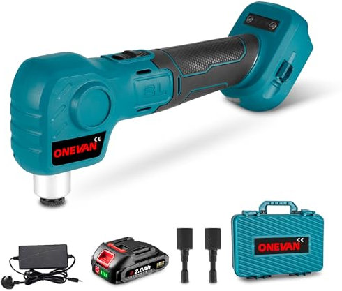 Cordless Auto Hammer - with a 2-Speed Forward Mode for Driving Screws efficiently and a Reverse Mode for Removing Them, for Drilling in Wood and Soft Metals
