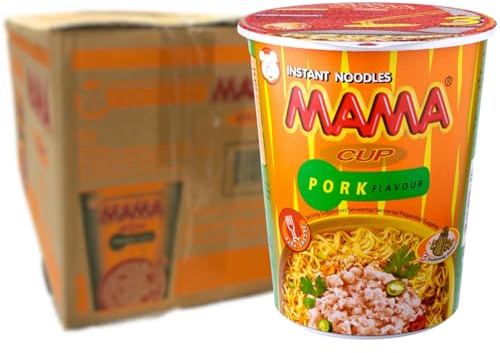 MAMA - Instant Cup Nudeln Schwein - Multipack (16 X 70 GR)
