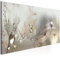 murando Acrylglasbild Pusteblume 120x40 cm 1 Teilig Wandbild auf Acryl Glasbilder Kunstdruck Moderne Acrylglas Platte Wanddekoration Geschenke Heimdekoration Glasbild Blumen Natur grau Pusteblumen