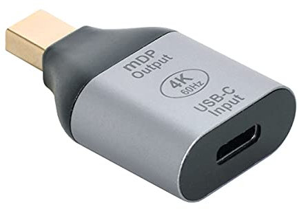 cablecc USB-C Typ C Buchse auf Mini Displayport DP Sink HDTV Adapter 4K 60hz 1080p für Tablet & Telefon & Laptop
