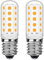 Mizlay E14 LED Glühbirne 3W 2700K Warmweiß Entspricht 40W Halogen birne, E14 LED Lampe 360LM für Gefrierschrank Dunstabzugshaube Nähmaschine, Kein Flackern, RA>85, AC220-240V, 2er Pack