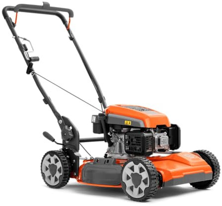 Husqvarna LB 251S Benzin-Rasenmäher – 51 cm Schnittbreite, 2,7 kW Motor, Radantrieb, BioClip® Mulchfunktion, Seitenauswurf, Stahl-Mähdeck, zentrale Höhenverstellung – ideal für große Rasenflächen