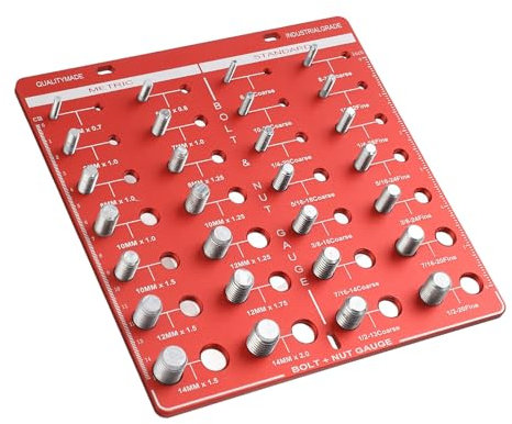 Gewindelehren, 28-Zoll-Gewindeprüfer, Metrische Mutter, Schraubengröße, Messgerät, Kennung, Standard-Lineal, Handwerkzeug