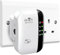 Ripetitore WiFi, 2025 Nuovo Extender WiFi 300Mbps 2.4GHz, Ripetitore WiFi supporta la modalità Repeater/Router/AP,con Porta LAN/Pulsante WPS/Access Point, adatto per casa, ufficio, ecc