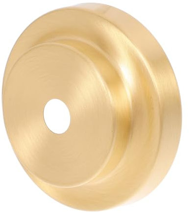 ABOOFAN lámpara de araña lampara colgante base colgante redondo techo placa de montaje de la lámpara hardware para lámpara colgante cubierta de luces de dosel partes del dosel cobre Golden