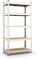 Panorama24 Lagerregal Regal Steckregal Kellerregal Werkstattregal Schwerlastregal Werkbank 875 KG Tragkraft Stecksystem