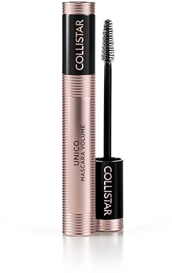 Collistar Mascara Volume Unico Nero Intenso, Mascara Ultra-Volume Modulabile ad Azione Infoltente, Oftalmologicamente Testato, Indicato anche per Occhi Sensibili o con Lenti a Contatto, 13 ml