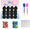 KALUROIL Babyparty Spiele Unvergessliche Gender Reveal Party mit Dart Balloon Board Game und Deko - Babyparty Ratespiel und Ideen