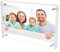 Husalsea Acrílico Marco de Fotos Transparente 10x15 cm - Marco de Metacrilato Sin Marco para Mesa, Marco de Fotos Doble Cara, Ideal para Cuadros y Decoración, Impermeable y Transparente
