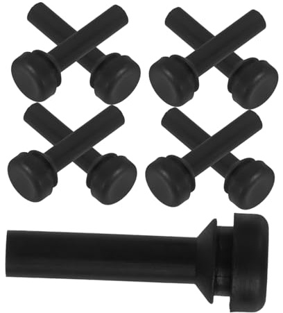 Veemoon 10pcs Rubber Feet for Gas Stove Grate Replacement, Non-slip Design, Adds Height, Sturdy Black Rubber Pads for Kitchen Gas Burner Stability and Support