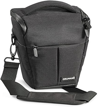 CULLMANN - 90340 - Malaga Action 200 - Kameratasche mit Tragegurt, schwarz - Innenmaße 160x170x100mm - passend für DSLR-Kameras mit Objektiv - Colttasche