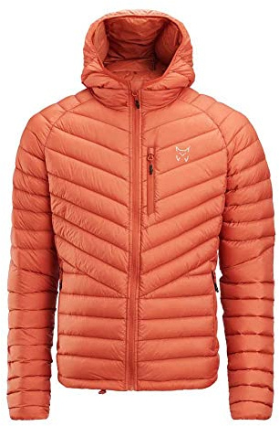 ALTUS Denali Chaqueta de pluma con capucha |Repelente al agua | Transpirable | Ressitente al viento | Hombre