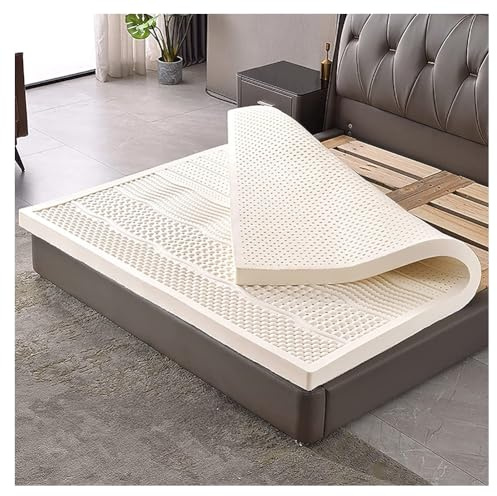 WKXTECZT Natural Latex Topper - Full Size - Durable And Not Easy To Collapse,Natural Latex Mattress,3in,140x190cm(55x75in)