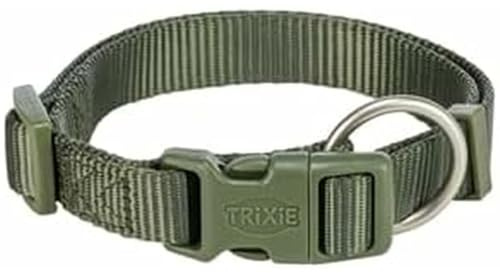 Trixie - Trixie Halsband Hund Premium Olivgrün