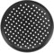 Arcjunys Pizza Tray - Non Stick 12 Inch Carbon Steel Round Baking Tray for Oven, Barbeque & Bakeware Supplies - Black