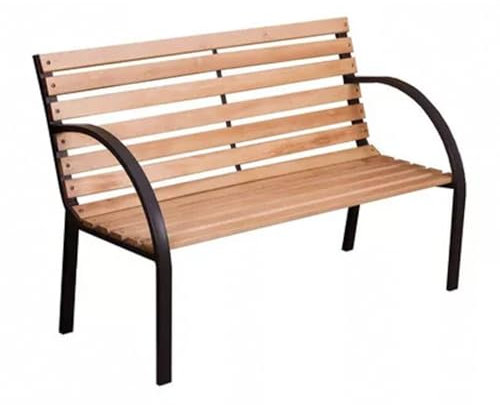 Easylife 3 Seater Wooden Garden Bench with Cover – Outdoor Storage Durable Pine and Solid Steel Frame - Elegant Garden Seating - Weatherproof Outdoor Bench – H80xW122xD60cm, Natural Pine