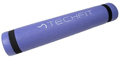 TechFit Yogamatte Rutschfest für das Fitnessstudio zu Hause - Pilates Matte für das Heimtraining, Yoga Matte Dicker für Frauen,Fitnessmatten,Campingmatte, Perfekt für Aerobic, Streckung 173X61