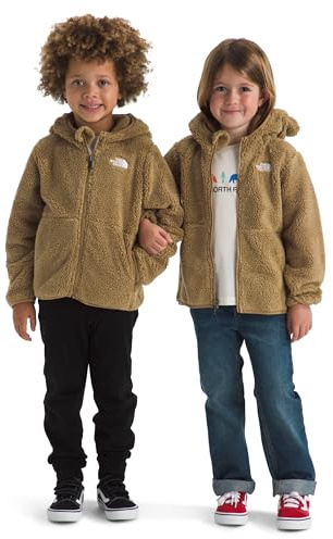 The North Face Campshire F/Z Giacca con cappuccio da bambino Teddy Brown 7 anni
