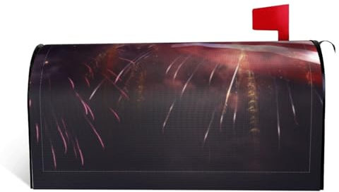 Coperture magnetiche per cassette postali con bandiera americana del 4 luglio, copertura decorativa per cassetta delle lettere di benvenuto, decorazione per cassetta postale di benvenuto, per giardino