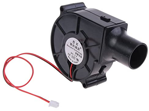 BBQ Fan Cooling 7530 Air Blower DC5V 12V 24V 2Pin XH2.54 Connector 3700RPM Fans 75x75x30mm With 2.7cm Air Duct