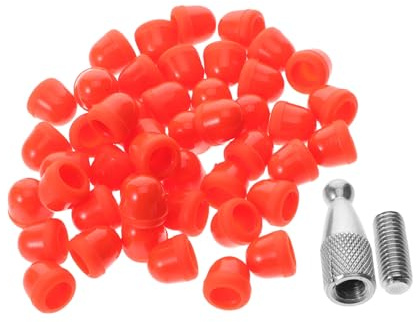 ROMISBABA 48pcs Auto Body Repair Kit with Hook Hammer Replacement Heads Dent Removal Tool for Irregular Dents for Cars