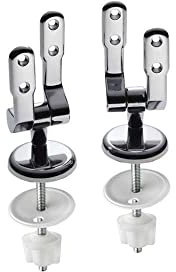 Waterful T335510 Cerniere per Copriwater Universali, per Assi in Legno