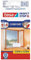 tesa Insect Stop Comfort Fliegengitter für Fenster/Insektenschutz mit Selbstklebendem Klettband in Weiß / 130 cm x 150 cm 1 Karton (5 Stück)