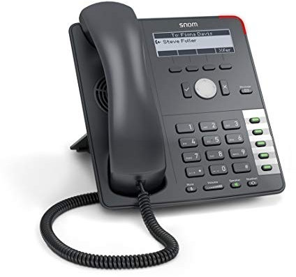 Téléphone Professionnel VoIP/SIP SNOM 710 Professional, écran avec rétroéclairage, commutateur Ethernet, commutateur de décrochage du capteur, 4 identités SIP, IPv6; 2793 (Reconditionné Certifié)