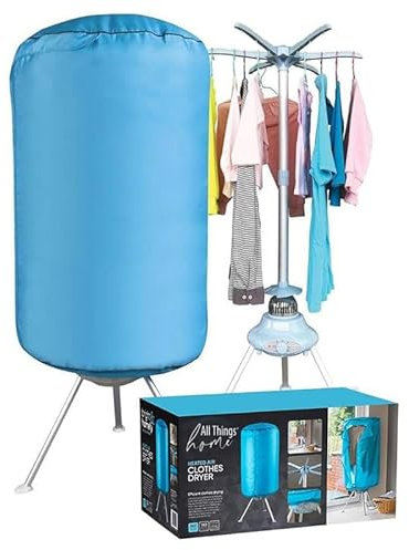 Portable Fast Drying 1000W Electric Clothes Dryer Heated Indoor Home Dorms Buddy Hot Air Airer Machine Dri Suitable for All Fabrics Drier