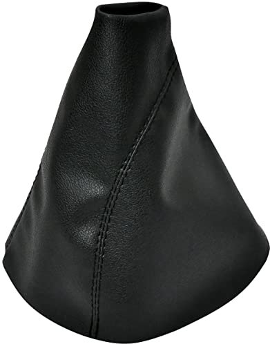 Aerzetix - C58515 - Cuffia soffietto per leva del cambio - compatibile con Seat Leon 2 1P dal 2005 al 2011, Toledo 3 5P dal 2005 al 2009, Altea 1 dal 2004 al 2009 - colore: nero - in pelle sintetica