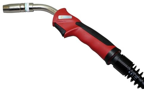 Schweißbrenner MB25/250 MIG MAG Schlauchpaket Schutzgas für Schweißgerät mit u. ohne Teflonseele 3m/4m/5m (4 Meter inkl. Teflonseele)