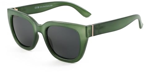 ZENOTTIC Gafas de Sol Polarizadas Estilo Ojo de Gato para Mujeres - Gafas de Sol Clásicas con Protección UV400 y Estilo Retro de Diseñador