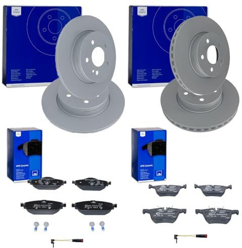 ATE Bremsscheiben + CERAMIC vorne + hinten passend für C-Klasse W205 S205