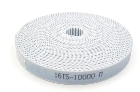 Cinghia Trapezoidale Cinghie Dentate Aperte T5 In Acciaio Poliuretanico Trapezio Per Stampante 3D Larghezza Cinghia Sincrona Aperta 6/10/15/16/20/25/30mm Trasmissione(10Meters,10mm)