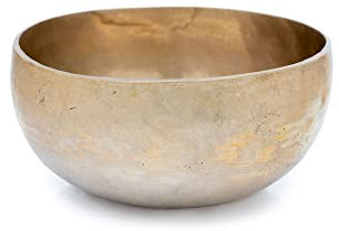 XDrum Omshanti Klangschale 17 cm - Gewicht: 900g - handgemacht in Indien - ideal für Meditations- und Therapiezwecke
