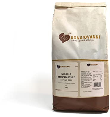 BONGIOVANNI FARINE E BONTA' NATURALI #50sfumaturedicereali (farina multicereali Aldo Bongiovanni) 5Kg